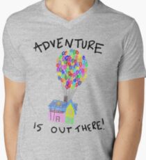 Adventure is Out There Men's V-Neck T-Shirt