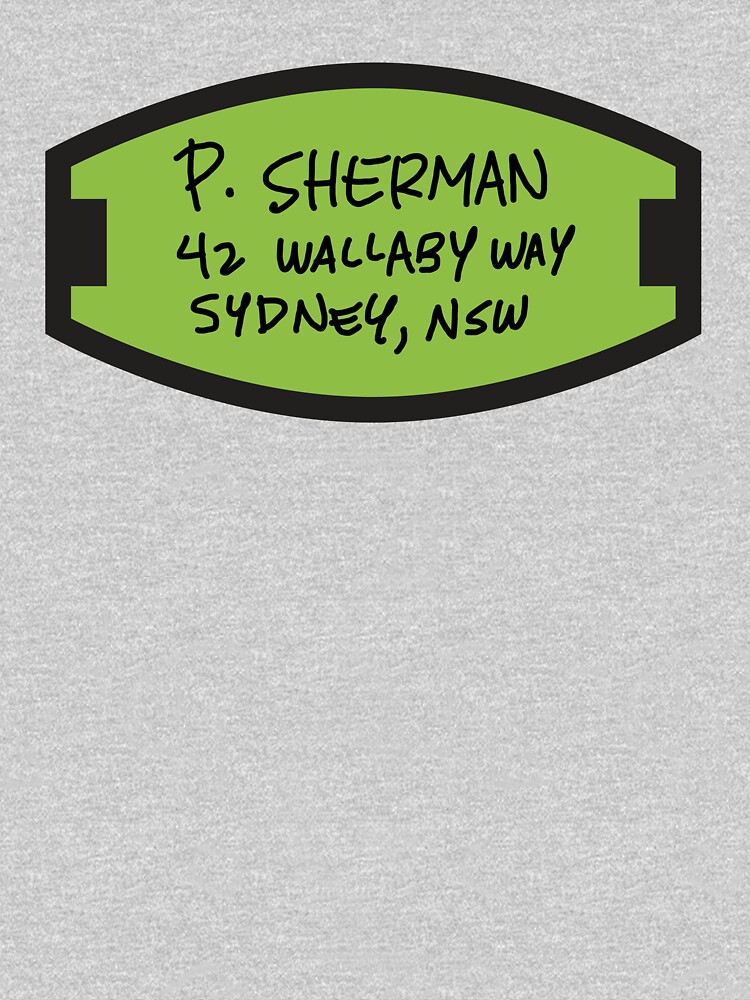 p sherman t shirt