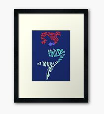 Under the Sea Framed Print