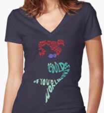 Under the Sea Women's Fitted V-Neck T-Shirt