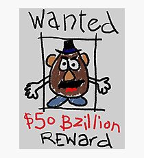 Wanted Photographic Print