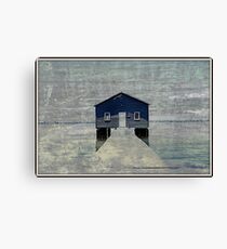 Crawley Boatshed Canvas Print