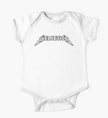 Helvetica One Piece - Short Sleeve
