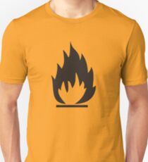 Flammable Unisex T-Shirt