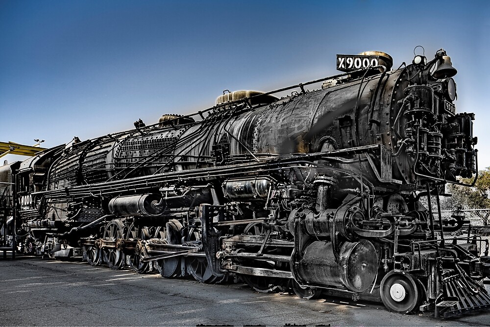 ""Union Pacific Steam Locomotive No. 9000 - Rail Giants Train Museum ...