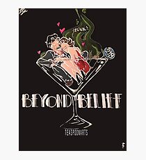 BEYOND BELIEF fandom art! Photographic Print