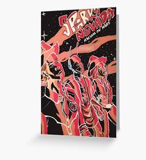 SPARKS NEVADA!! fandom art Greeting Card