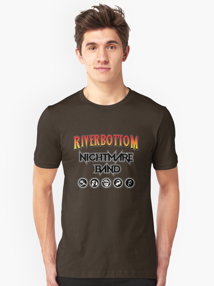 river bottom nightmare band t shirt Strip bars with action