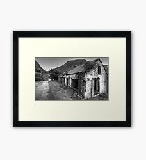 Abandoned in the Gap Framed Print