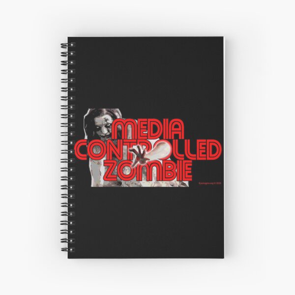 Media Zombies Spiral Notebook