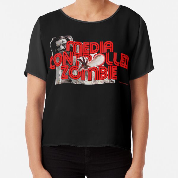 Media Zombies Chiffon Top