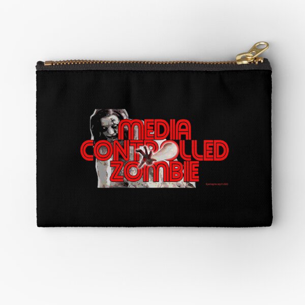 Media Zombies Zipper Pouch