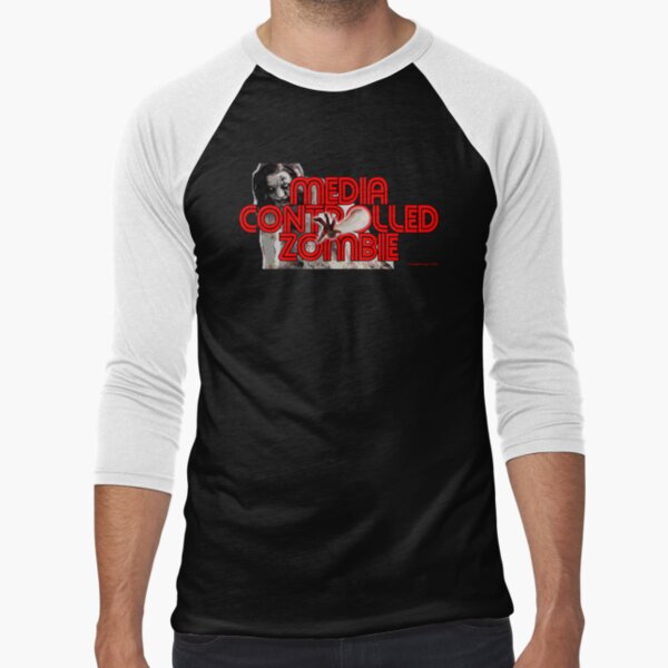 Media Zombies Baseball ¾ Sleeve T-Shirt