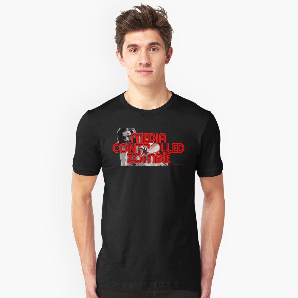 Media Zombies Slim Fit T-Shirt