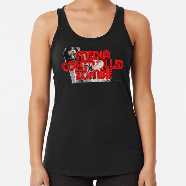Media Zombies Racerback Tank Top