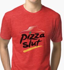Pizza Slut Tri-blend T-Shirt