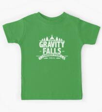 Camp Gravity Falls (worn look) Kids Tee