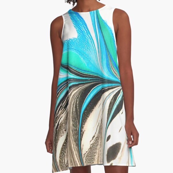 "Wind" A-Line Dress