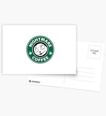 Nightmare Before Coffee - Sally Postcards