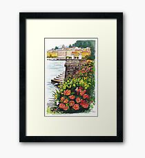 Bellagio on Lake Como Framed Print
