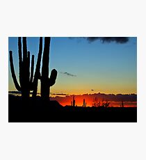 An Arizona Sunrise Photographic Print