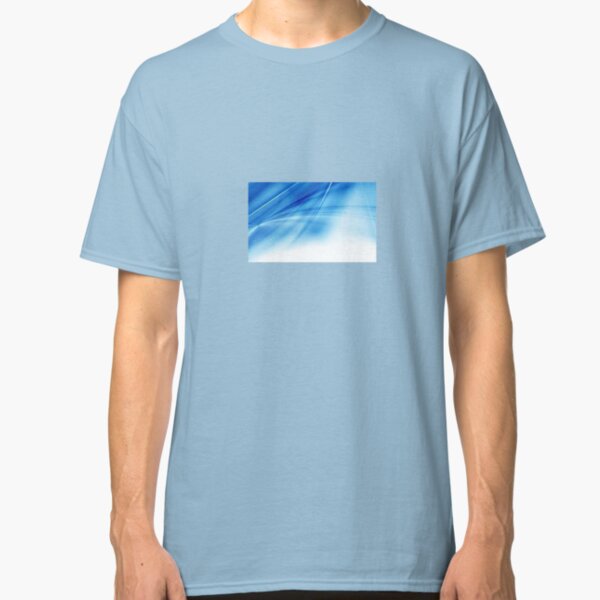 Blue Background Image Classic T-Shirt