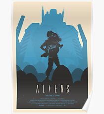 Aliens (1986) Custom Poster Poster