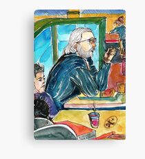 The Salt & Pepper Man Canvas Print