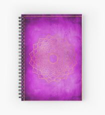 Crown Chakra Spiral Notebook