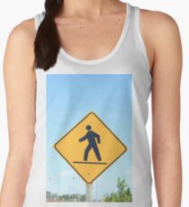 Crosswalk Sign Women's Tank Top