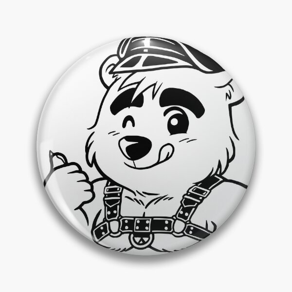 KINKY CUB (LINEART) - BEARZOO SERIES Pin