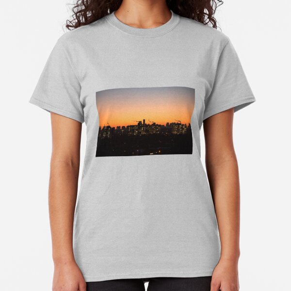City Sunset Smoke Classic T-Shirt