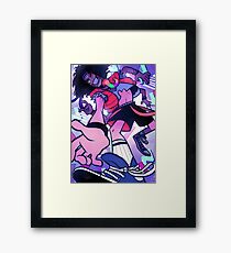 Ultimate 80s Time Traveling Teen Framed Print