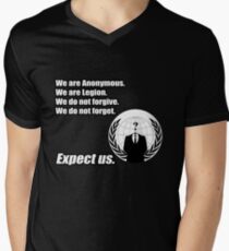 Anonymous Men's V-Neck T-Shirt