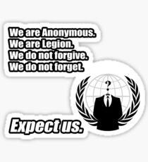 Anonymous Sticker