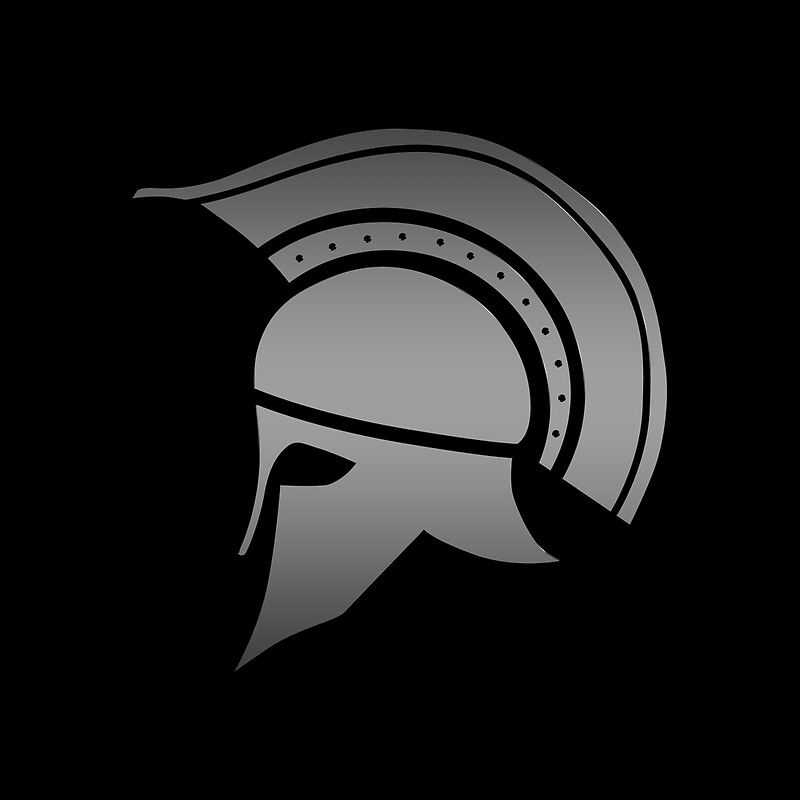 Ancient Greek Spartan Helmet' by peculiardesign.