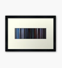 Moviebarcode: Star Wars: Episode V - The Empire Strikes Back (1980) Framed Print