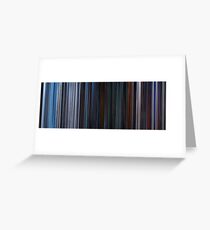 Moviebarcode: Star Wars: Episode V - The Empire Strikes Back (1980) Greeting Card