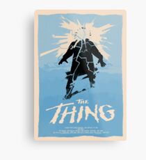 The Thing (1982) Affiche personnalisée Impression métallique