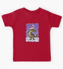 Tyrannosaurus Christmas Kids Tee