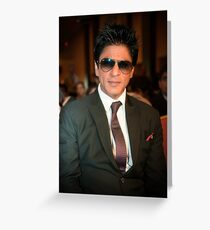 Shahrukh Khan Greeting Card