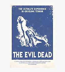 The Evil Dead (1981) Custom Poster Photographic Print