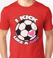 Soccer girl Unisex T-Shirt
