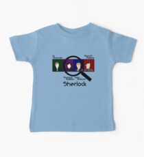 BBC Sherlock Squares Baby Tee