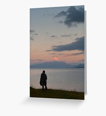 Chile Lakeside Greeting Card
