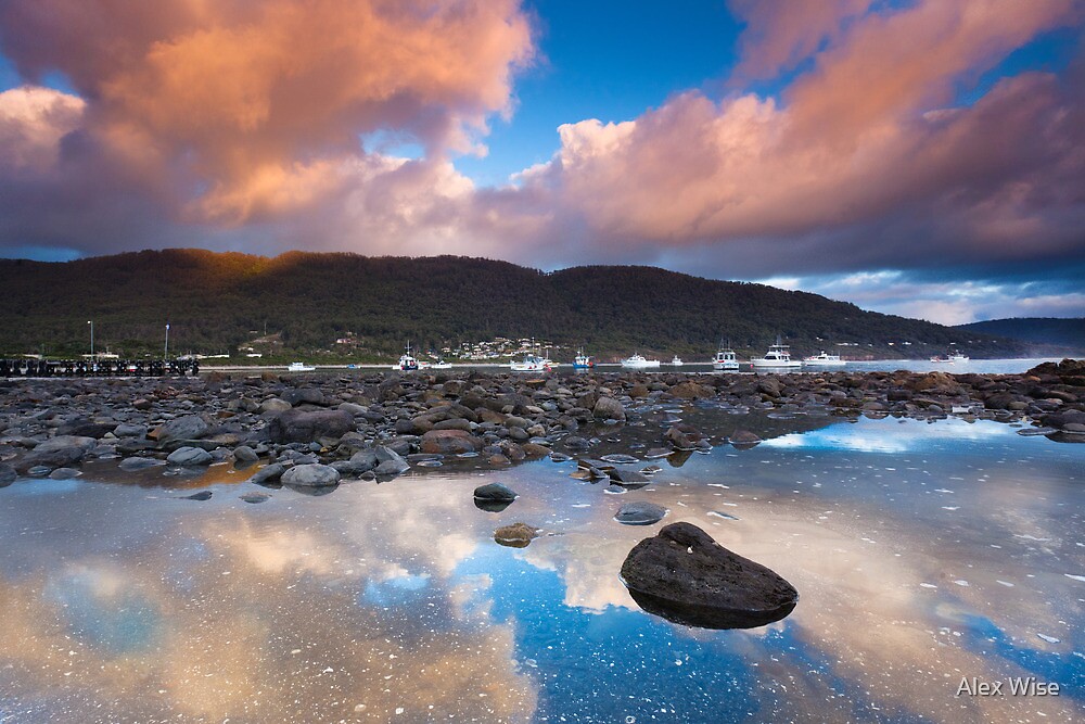 "Eaglehawk Neck, Tasmania" by Alex Wise Redbubble