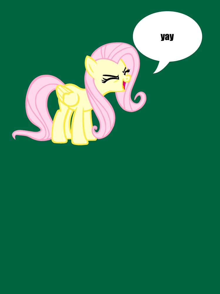 fluttershy yay shirt