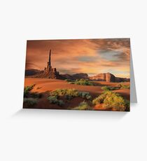 The Totem Pole Greeting Card