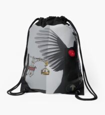 Blackbirds In Leicester Square, London (1) Drawstring Bag