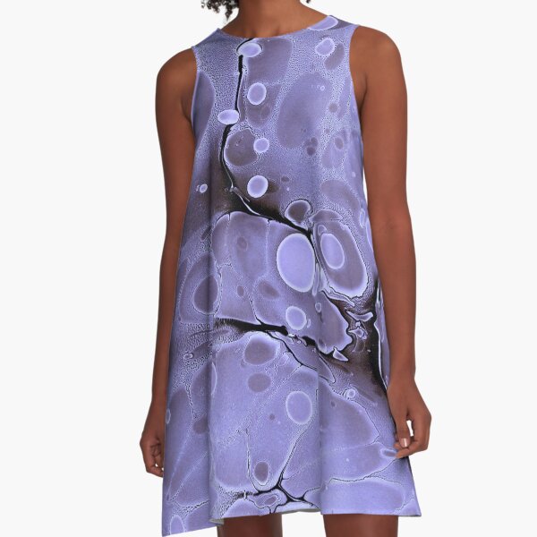 "Blue Stone 2" A-Line Dress